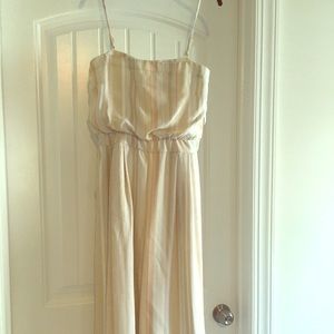 Striped Cullote Jumpsuit